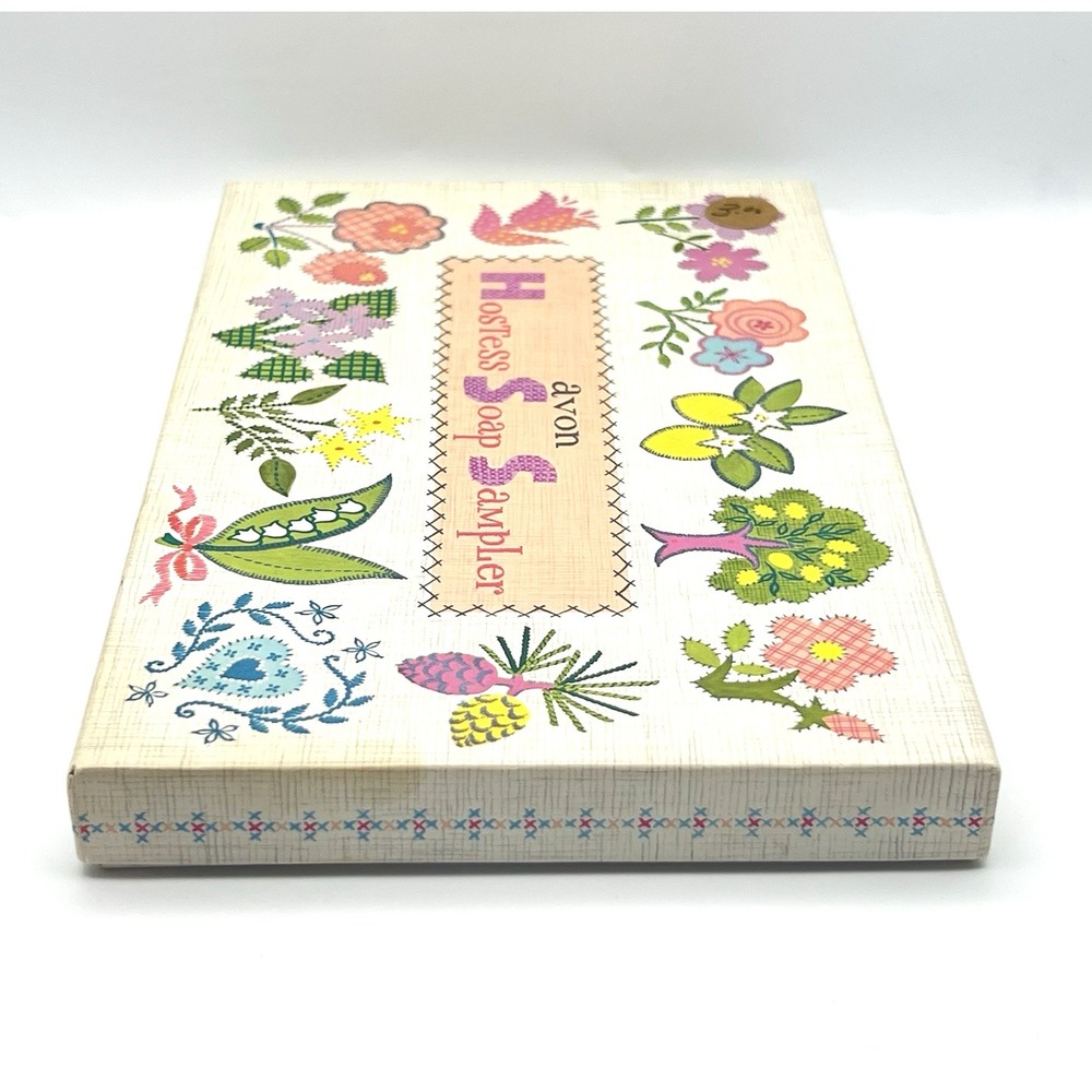 Vintage Avon Hostess Soap Sampler 1964-65 Original Box 12 Pastel Cakes Of Soap - Picture 9 of 16